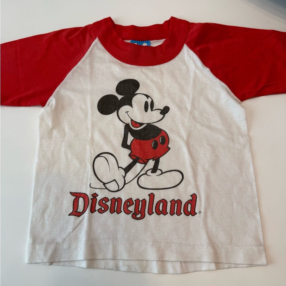 Vintage 80’s kids Mickey Tee